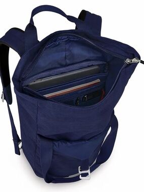 Osprey Arcane Backpack deep blue purple color